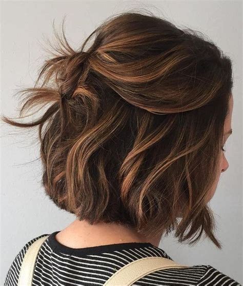 hairstyles short brown hair